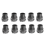 10 PCS Engine Coolant Hose Connector Flange for AUDI A4 S4 A5 S5 1