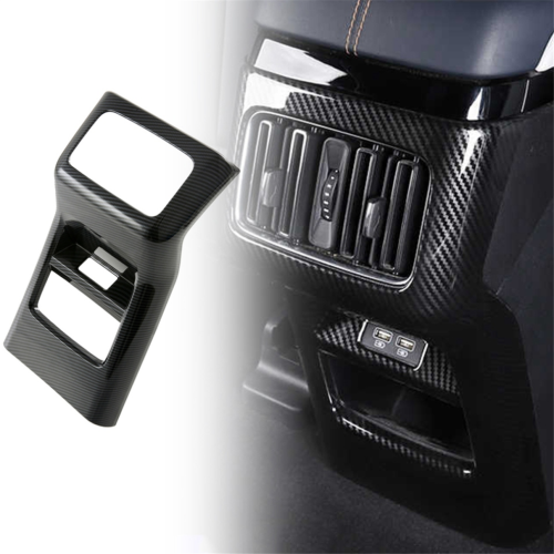 For Rear Console Center Air Conditioner Vent Outlet Frame Cover 1
