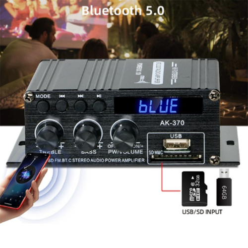 Amplificatore audio a 2 canali HIFI Bluetooth 1