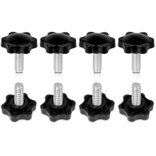 Set di 8 pomelli di ricambio per serratura, codice 356A0014, per copricassone BAKFlip MX4 G2.