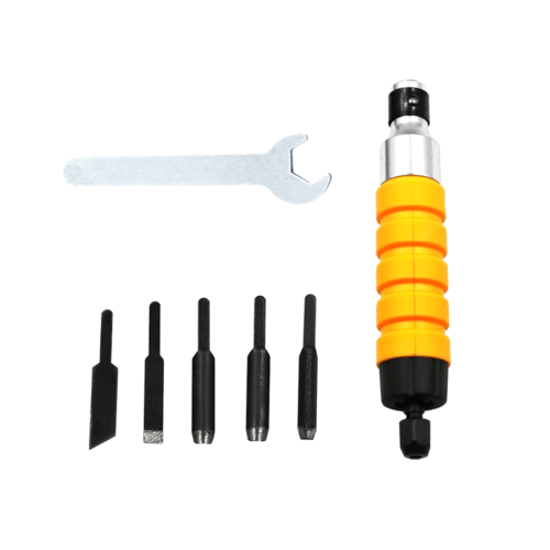 Wood Chisel Carving Tool Set with 5 Carving Tips 2