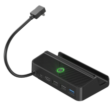 Docking station per TV con supporto per adattatore video RGB