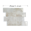 Πλακάκια τοίχου Subway Backsplash Peel and Stick για μπάνιο 2