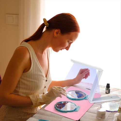 UV Light for Resin Curing Foldable UV Resin Light, DIY Crafts,A 1