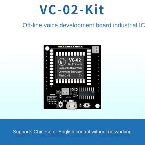 2-Kit AI Intelligent Offline Voice Recognition Control Module 1