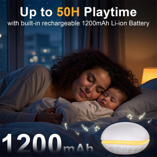Portable Sound Machine White Noise Machine for Sleeping Relaxation 1