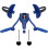 Dtrainer royal blue, strength training equipment for pelvic trainers 1