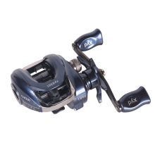 Mulinello da pesca con rapporto di trasmissione 7.2:1, sistema frenante, mulinello da casting destro.