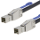 MinSAS Cable 4X SFF-8644 to SFF-8644 Cable Shielded Cage Cable 2