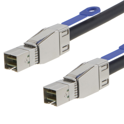 MinSAS Cable 4X SFF-8644 to SFF-8644 Cable Shielded Cage Cable 1