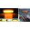 Blinkande dynamisk LED-sidomarkeringsblinkers för 2