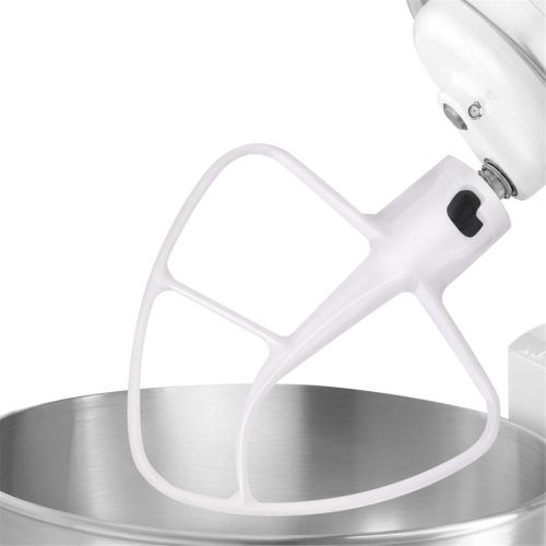 K45B Belagd platt visp för KitchenAid mixertillbehör 2