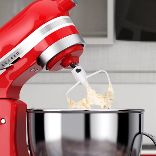 K45B Belagd platt visp för KitchenAid mixertillbehör 1