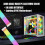 PC RGB Light Strip, PSU Extension Cable, Light Up LED Strip Set 4