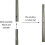 Reliable ladder pull system for safe attic access, including a 101.6 cm rod and hook. 2
