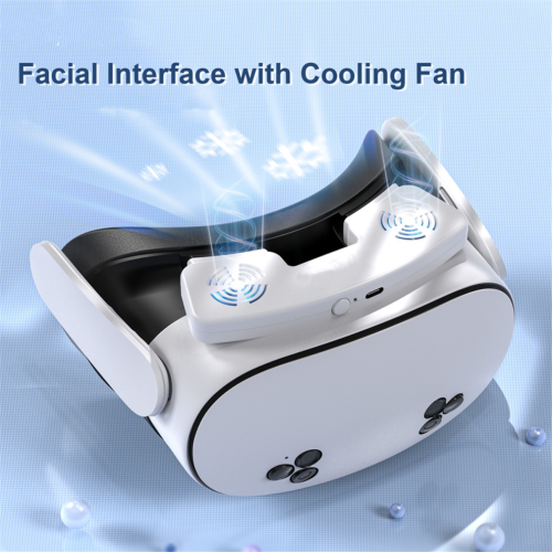 Face Cover Pad with Cooling Fan Interface with Cooling Fan 2