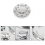 68053038AA Cache-moyeu de roue avant chromé pour voiture 2