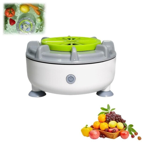 Automatic Ultrasonic Fruit Washer, Portable Wireless USB Vegetable Washer (B)