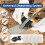 Chisel Sharpening Kit - Honing Guide & 5 Diamond Sharpening Stones 3