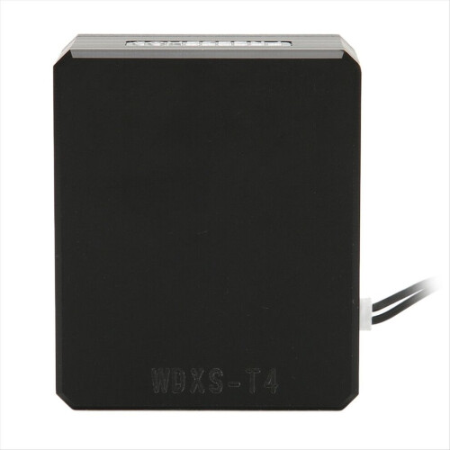 PC Water Cooling Flow Meter Indicator 12V Small 3pin Silver 2