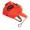 8Digit Manual  Tag Label Holder with Cover for Shops (Red) 1