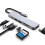 Εξαιρετικά λεπτός διανομέας USB C από αλουμίνιο 6 σε 1, έξοδος HDMI 4K@30Hz, δυνατότητα 5
