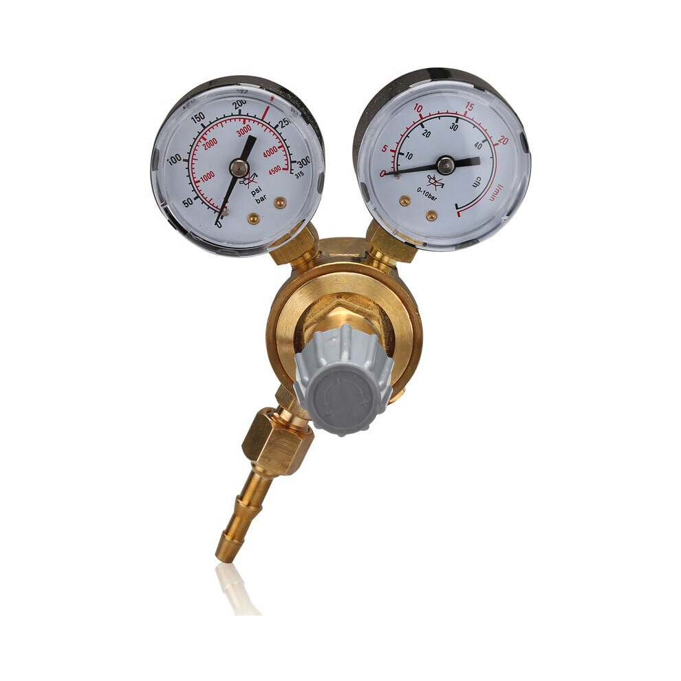 Precision Welding Regulator, Compact And Robust Device For Accurate Gas Flow Control In Mig Applications, Polycarbonate Lens Brass Body Welding Regula 9486358104132