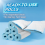 40 Packs Commode Liners with 40 Absorbent Pads 2