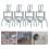 4 Pack Mole Traps Mole Trap Easy to Set,Reusable Quick Capture Gopher 2