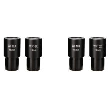 4 lentes oculares WF10X de gran angular de 23,2 mm.