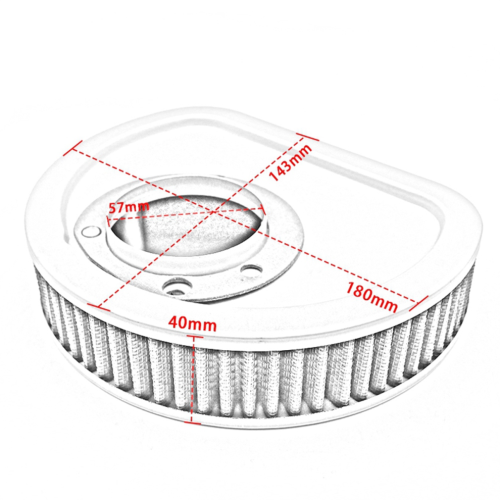 HD-1611 Motorcycle Air Filter For fxdb street bob 2
