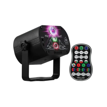 Proyector de luz LED de escenario de 7 colores para Navidad, Halloween y decoración