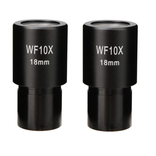 4 lentes oculares WF10X de gran angular de 23,2 mm. 1