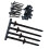 Cable tie set, buckles 1