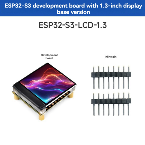 Πλακέτα ανάπτυξης Waveshare ESP32-S3 LCD 1,3 ιντσών ST7789 240x240 1