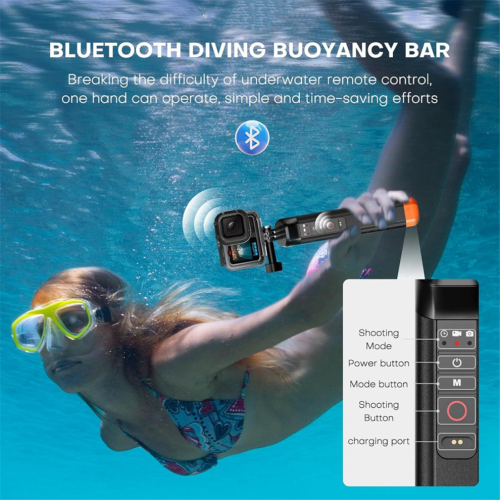 Poignée flottante avec télécommande Bluetooth 2