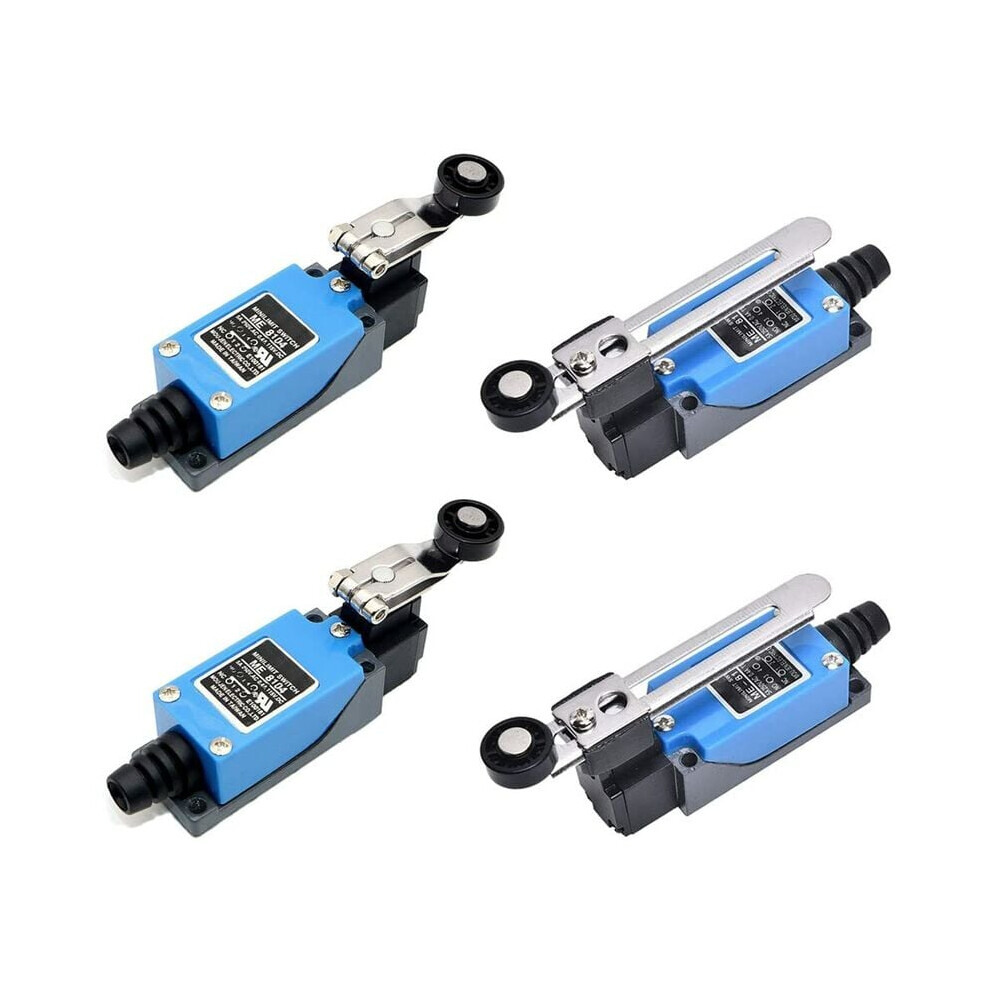 High-Quality Limit Switch, Rotary Adjustable Lever Arm For Industrial Automation, Double Circuit Momentary Limit Switch, Zinc Alloy Construction Water 9486358104187