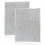 2Pcs Aluminum Ice Machine Filter Fits for Manitowoc Ice Machine 1