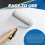 3pcs Drywall Compound Roller Cover with 1pc Paint Roller Frame 3