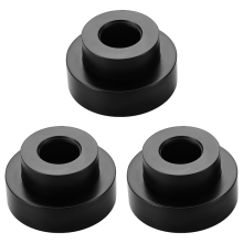 1 pezzo Kit di fissaggio doccia Attrezzatura Tubo dell'acqua Copertura decorativa in rame - Nero