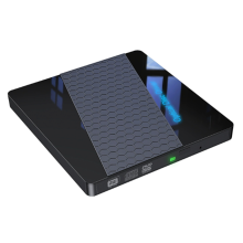 Externes CD/DVD-Laufwerk, externer Brenner für Computer, tragbares optisches Laufwerk