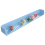Paraspruzzi in silicone blu per vasca da bagno per bambini 1