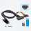 M2TO8639 M.2 M-Key - U.2 SFF-8639 -sovitinkaapeli 3