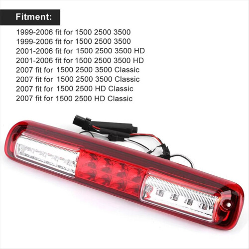 16525205 Achterste 3e Extra Remlichten voor Chevy Rood 2