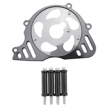 Cache de protection de chaîne gauche pour pignon avant de moto