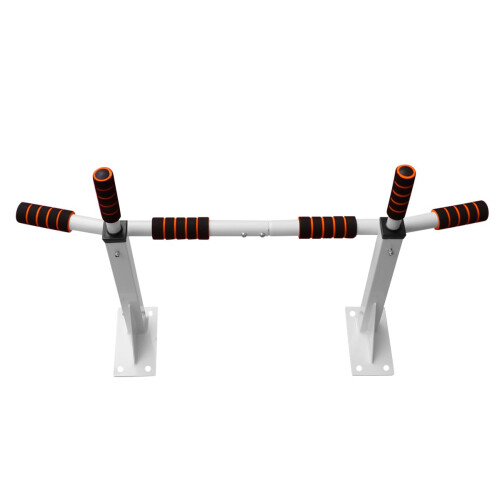 1 x training bar, pullup bar, white