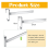 2 Pcs Beehive Frame Holder,Stainless Steel Beehive Frame Perch 3