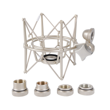 Microphone Shock Mount Adjustable Mount (Champagne Gold)