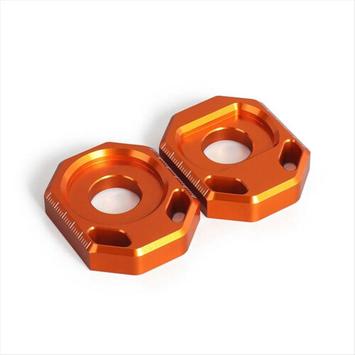 Motorcycle Rear Axle Block Chain Adjuster Regulator for 125