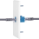 Prise murale Ethernet Cat6 4 ports RJ45 2
